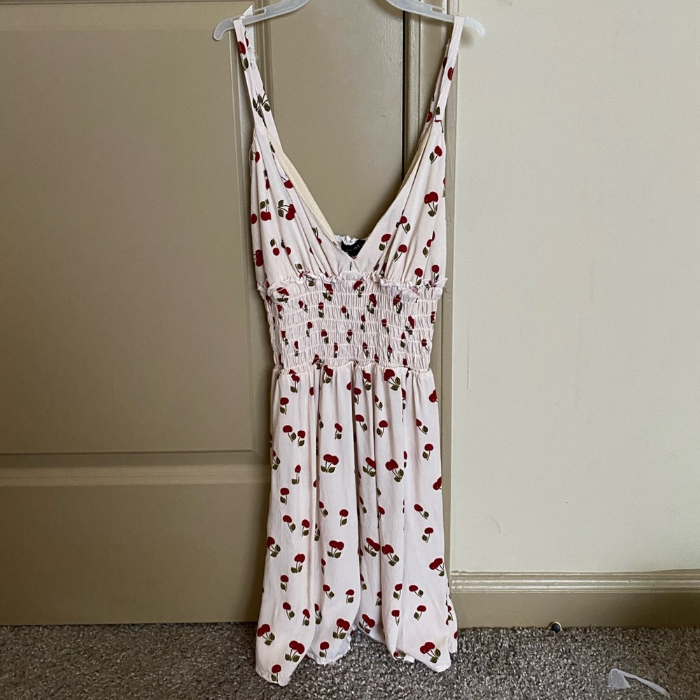 Rue21 M pink cherry dress